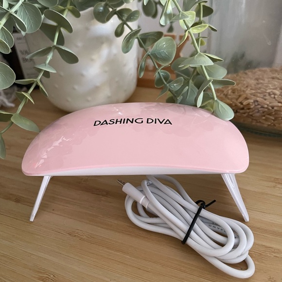Dashing Diva Other - Dashing Diva Pink LED Mini Nail Lamp for Gel Polish Travel Size USB Curing Light